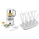 Philips Avent 4-in-1-Babynahrungszubereiter SCF883/01, Dampfgarer, Dampfgaren,...
