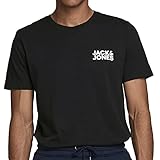 JACK & JONES Herren Jjecorp Logo Tee O-hals Noos T Shirt, Schwarz (Black...
