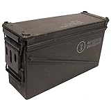 MFH Gebrauchte Größe 5 US Army Munitionskiste 46x15,5x25 cm Werkzeugkiste Box...