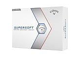 Callaway Golf Unisex Supersoft 23 12 Pack Performance Golf Bälle - Weiß