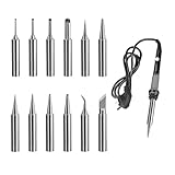 12x Lötspitze 900M Set - Kompatibel mit Hakko/Yihua/Atten Lötstationen |...