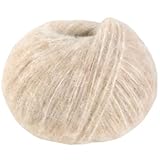 LANA GROSSA Alpaca Air II | Leichtes Schlauchgarn mit Baumwolle | Handstrickgarn...