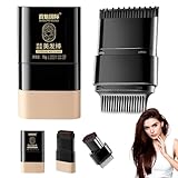 2-in-1 Instant Haarfärbestift,Haarfärbekamm,Grauhaarabdeckung...