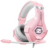 Ozeino Gaming Headset mit Mikrofon 3D Surround Sound Headphones Noise Cancelling...