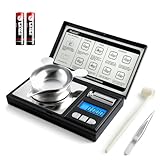 Muaket 50g/0.001g Feinwaage Hochpräzise, Electronische Milligramm Waage, MG...