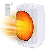 Lightswim Raumheizung, 70° Oszillierende Tragbare Elektroheizung, 1200W PTC...