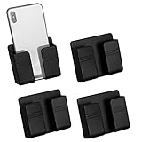 CIOUYAOS 4 STÜCKE Wandhalterung Handyhalter mit Klebstoff, Handyhalterung Wand...