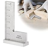 Fentar Schlosserwinkel, Präzise 90° Anschlagwinkel aus Massivem...