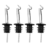 Wellehomi Flaschenausgießer, 4 Stück Weinausgießer, Ausguss für Wein Schnaps...