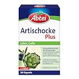 Abtei Artischocke Plus Kapseln - zur Unterstützung des Leber-Galle-Systems und...
