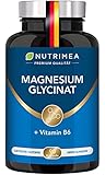 Magnesium Glycinat + Vitamin B6 | Optimale Bioverfügbarkeit | 1,5 Monatsvorrat...