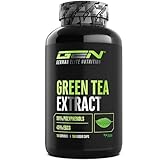 Green Tea Extract - 180 Kapseln - Extra hochdosiert mit 750mg Grüner Tee...