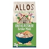 Allos Der Klassiker Bircher Müsli | Müsli ohne Zucker | Bio Müsli | Früchte...