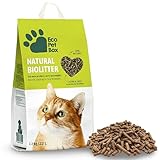 22L Bio Katzenstreu Pellets – natürliches & kompostierbares Katzenstreu aus...