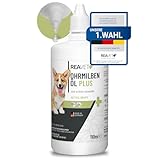 ReaVET Ohrmilbenöl Plus 110ml sofort wirksames Mittel für Hunde – gegen...