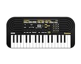 Casio SA-51 Mini-Keyboard mit 32 Mini-Tasten, schwarz