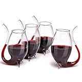 Flow Barware Port-Gläser, 4 x 90 ml Port-Sipper-Gläser, einzigartiges...