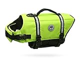 VIVAGLORY Ripstop Hunde Rettungsweste für Kleine Mittel Große Hunde...
