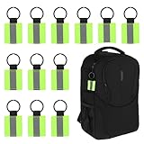 Giantree 12 Stück Reflektierende Anhänger, Reflektierende Schlüsselanhänger...
