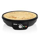 Tristar Crêpe Maker mit 30 cm Ø – antihaftbeschichtet, regelbare Heizstufe,...
