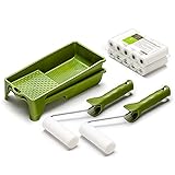 Lackierset 10 x Schaumwalze 11 cm fein gerade | 2 x Farbroller Bügel | 2 x...