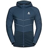 Odlo Herren RUN EASY S-THERMIC Laufjacke, blue wing teal