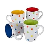 TRI Kaffee-Becher'Kunterbunt', Teetasse, Kaffeetasse, Geschirrset, Teebecher,...