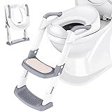 Töpfchen Toilettensitz Baby mit Treppe: Kinder WC Sitz Toilette...