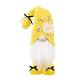 ENLACE Bienen Wichtel, Stehende Niedliche Frühling Wichtel, mit Sonnenblume und...