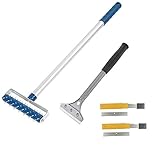 Tapetenentferner Set: Stachelwalze bis 104cm Nagelroller + Tapetenschaber + 20...