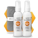 NEUHEIT: Hygienisches Brillenspray mit Desinfektion | Für klare Sicht &...