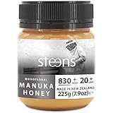 Steens Manuka Honey MGO 830+ - 225 g rein roher 100% zertifizierter UMF 20+ -...