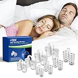 8 Stück Anti Schnarch Nasenclip, Gegen...
