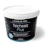 Unique Koi Teichsalz Plus 3000 g zur Minderung von osmotischem Stress
