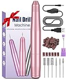 Nagelfräser, Elektrische nagelfräser Maniküre Set, 20000 U/Min Verstellbare...