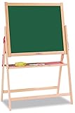 Eichhorn 100002578 - Magnettafel 35x56x87cm inkl. 10 Kreiden, 1 Schwamm, aus...