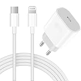 iPhone Schnellladegerät Schnellladekabel Apple MFi Zertifiziert 25W USB C...