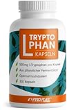 L-Tryptophan hochdosiert - 300 L-Tryptophan Kapseln - 500mg L-Tryptophan je...