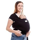 Sleepy Wrap Babytrage Neugeborene ab Geburt bis 15 kg - Freihändige Baby Trage,...