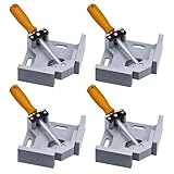 4 Stück Winkelspanner 90 Grad, Winkelspanner Eckspanner, Gehrungszwinge,...