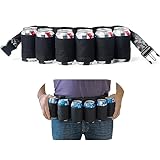 MUCHER Portable Trinker Bier Soda kann Gürtelhalter 6 Getränke für Camping...