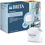 BRITA Wasserfilterkartusche MAXTRA PRO Pure Performance (All-in-1) 4er-Pack –...