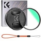 K&F Concept K-Serie UV Filter 52mm mit Objektivdeckel, Schutzfilter mit 18...