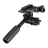 Andoer Videokopf Stativ Fluidkopf 3-Wege-Schwenkkippkopf 360 ° Panoramamit...