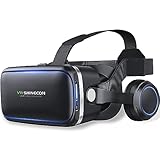 FIYAPOO VR Brille mit Headset 3D VR Brille für Gaming (4,7-6,6 Zoll...