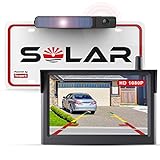 Foxpark Solar Kabellos Digital Rückfahrkamera Set (1080P), 3 Min. DIY...