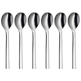WMF Nuova Espressolöffel Set 6-teilig, Espressolöffel Cromargan Edelstahl...