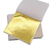 ILantule 100 Blatt Imitation Blattgold,Blattgold,Goldpapier zum...