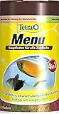 Tetra Min Menu Fischfutter - Hauptfuttermix mit 4 Spezialflocken in getrennten...