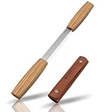 BeaverCraft DK2s Zugmesser mit Lederscheide, Holzbearbeitungswerkzeug, 10,9 cm,...